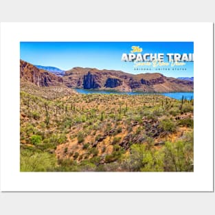 Apache Trail Scenic Drive View Posters and Art